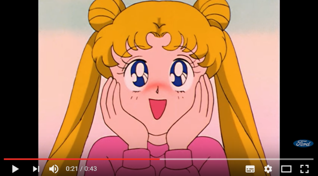 Sailor Moon herself wants you to buy a new Ford in English-language anime commercial 【Video】