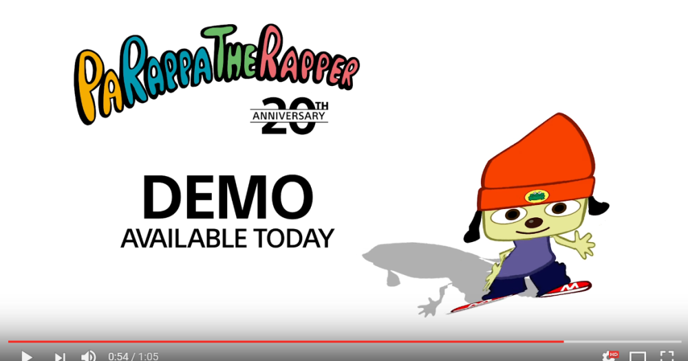 PaRappa the Rapper Remastered launches April 20 in Japan - Gematsu