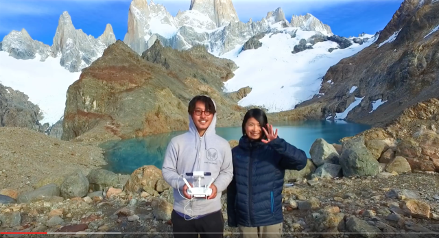 Japanese couple capture their 400-day honeymoon around the world with spectacular drone footage