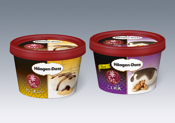 Häagen-Dazs’ beloved mochi ice cream is back with a new black sesame syrup flavor