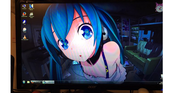 Have A Moving Hatsune Miku Come To Life Inside Your Computer Desktop Background Soranews24 Japan News