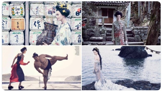 Japanese Twitter seems to have no problems with Karlie Kloss’ “geisha” photo shoot