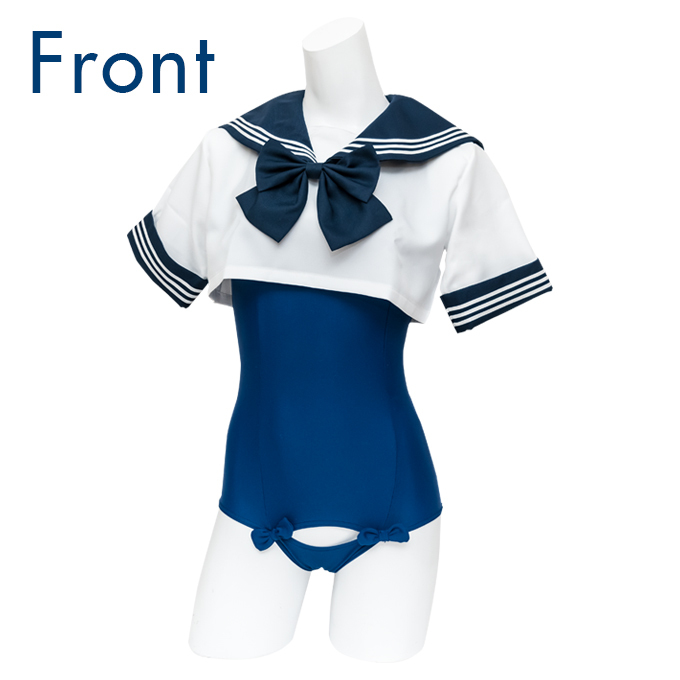 Anime manga schoolgirl in a sailor suit send air Vector Image