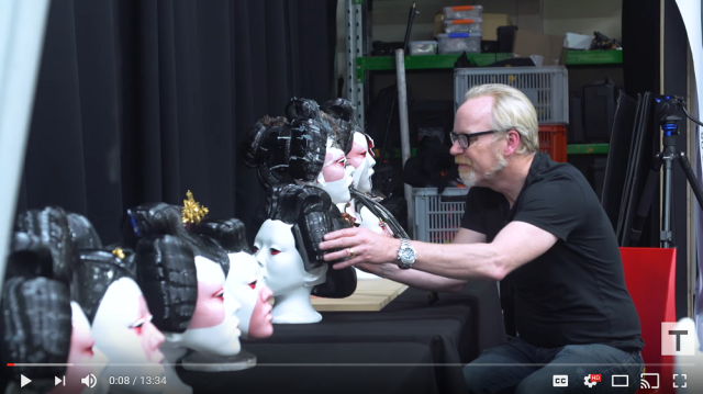 Mythbuster’s Adam Savage explores Ghost in the Shell’s coolest practical effects【Video】