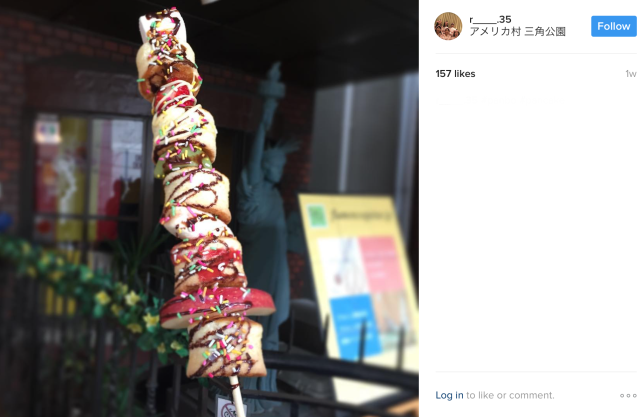 Pancakes on a stick are Japan’s hottest new food trend