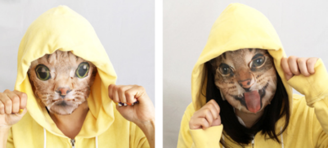 Cute cat culture goes too far with Japan’s freaky new kitty skin care masks