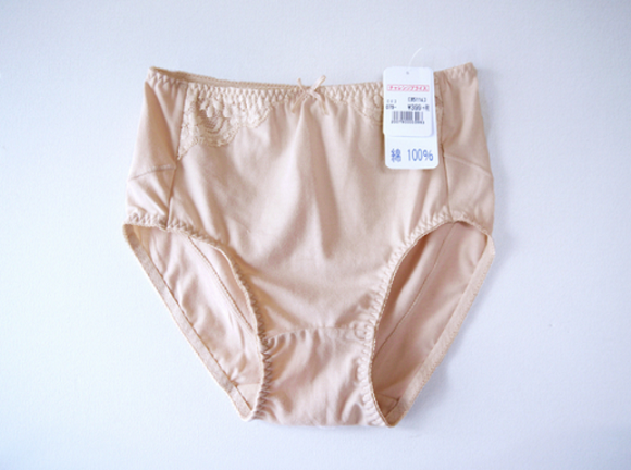 Japanese website is selling a pair of plain beige panties for