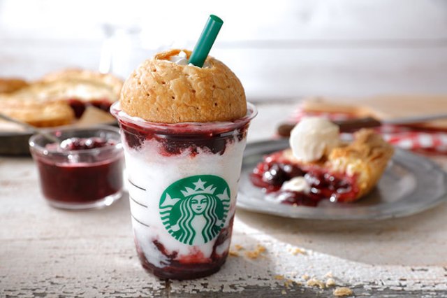 Starbucks Japan brings out new American Cherry Pie Frappuccino