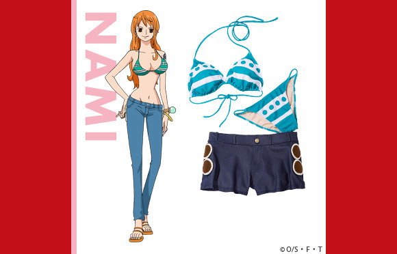 One Piece Bikini - Nami Swimsuit Anime Style Bikini | One Piece Store
