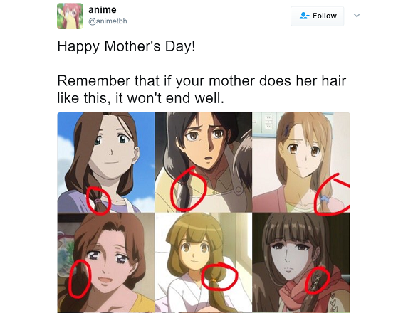 Dead mom walking – Does anime have a maternal mortality hairstyle trope?