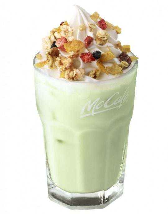 McDonald’s adds yoghurt granola smoothies to its summer menu in Japan