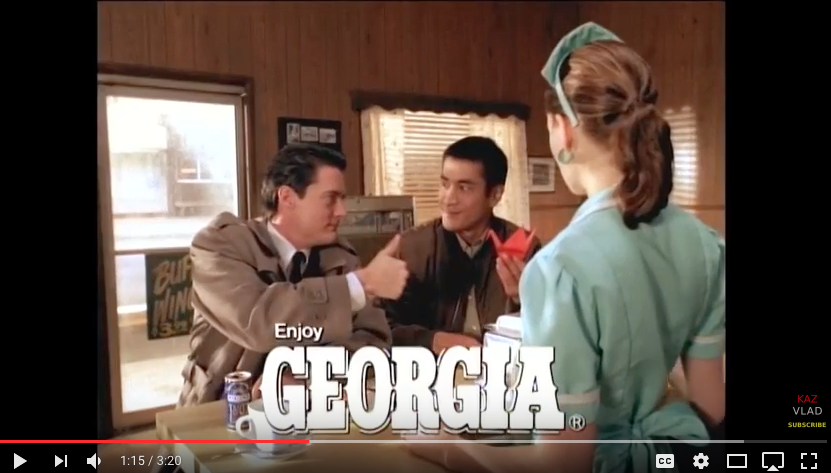 Twin Peaks season 2.5: Japan's canned coffee ad campaign【Video