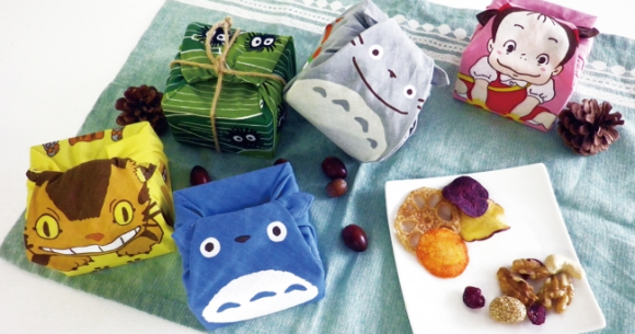 New Studio Ghibli handkerchiefs feature Totoro and the Catbus, and