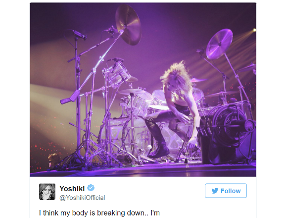 Yoshiki, leader of legendary band X Japan, to undergo emergency surgery in the U.S.