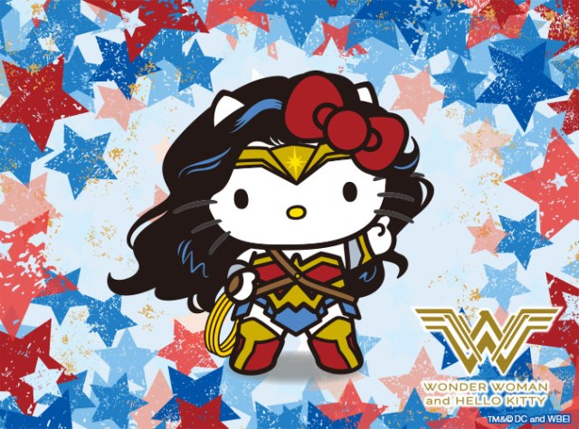 Wonder Woman x Hello Kitty collaboration is coming to Japan