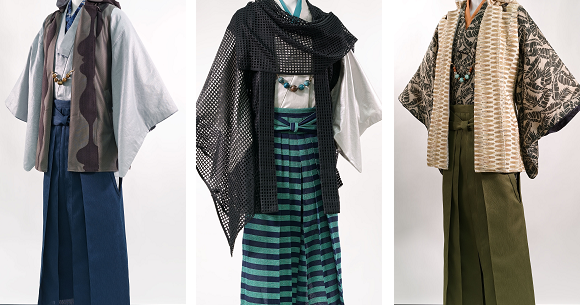 Wazigen Shizukaya's latest collection of modern men's kimono make