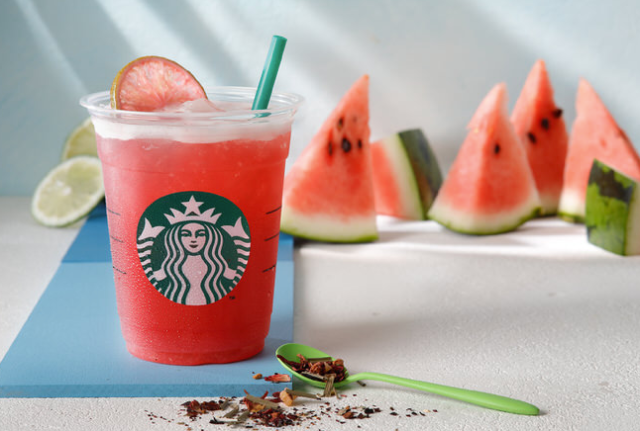 Starbucks Japan brings out Shaken Watermelon and Passion Tea for a limited time