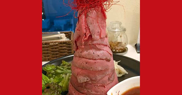 We Put Japan S Most Phallic Looking Roast Beef Meal Into Our Mouth At Volcano Kitchen Soranews24 Japan News