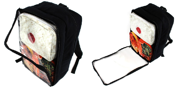 Why settle for a bento box, when you can have a full-on bento backpack?