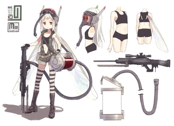 Japanese Twitter artist's cute anime girl rendition of a mosquito is so  accurate it hurts | SoraNews24 -Japan News-