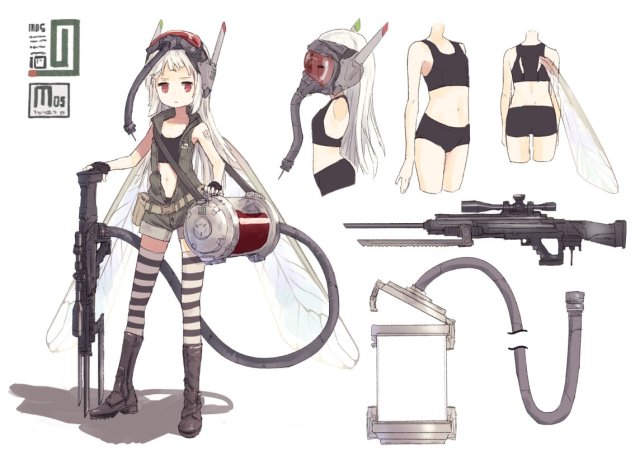 Japanese Twitter artist’s cute anime girl rendition of a mosquito is so accurate it hurts