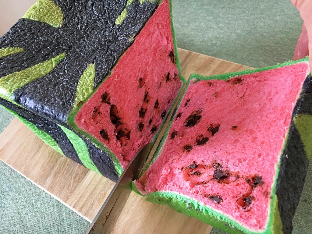Move over square watermelons – Japan now has square watermelon bread ...