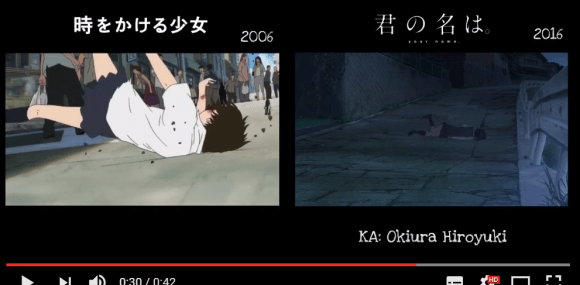 Video Accuses Your Name Of Copying Two Of Its Animation Sequences From Other Anime Video Soranews24 Japan News
