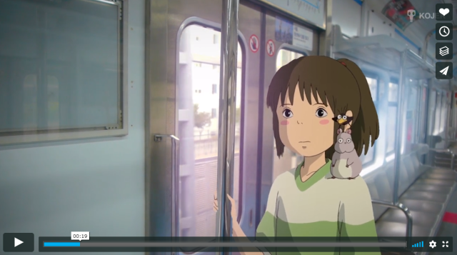 Studio Ghibli in Real Life video beautifully combines the worlds of reality and Hayao Miyazaki