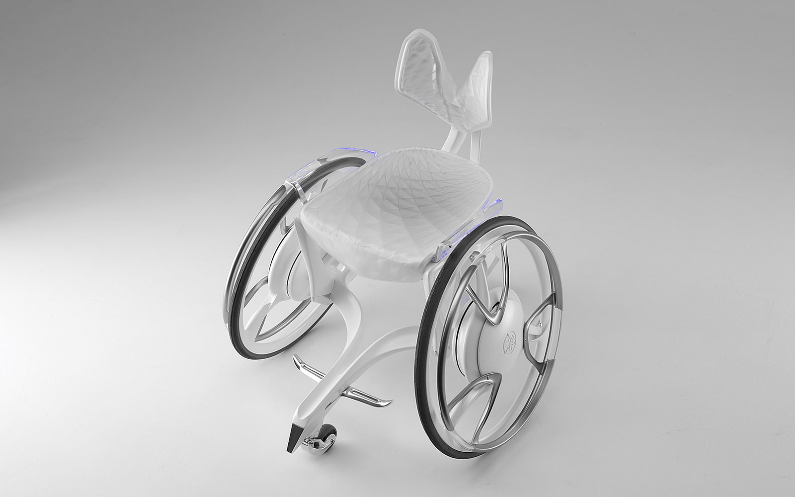 Japanese wheelchair merges mobility with elegant wedding dress