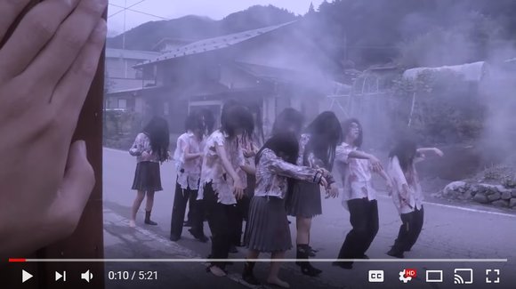 Japanese town bids for new residents with hilarious fake zombie game trailer 【Video】