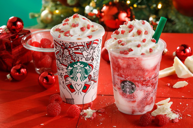 Starbucks Japan unveils new holiday season Frappuccino releases