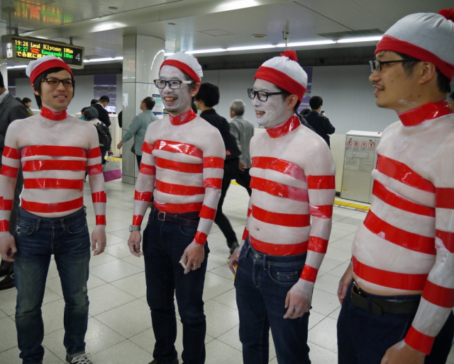 Mr. Sato’s half-assed Halloween costume will get you full marks on the streets of Shibuya【Photos】