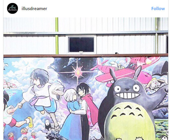 Hong Kong students use free time at school to draw stunning anime-inspired chalkboard art