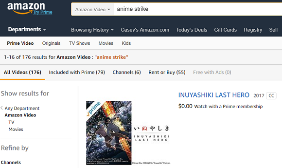 Amazon US Launches Anime Strike Paid Streaming Service  News  Anime  News Network
