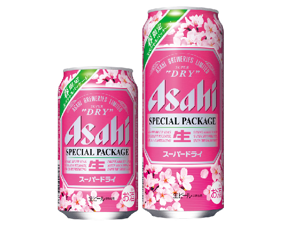 Asahi Super Dry is ready for spring with new cherry blossom packaging, “Sakura Banquet” brew