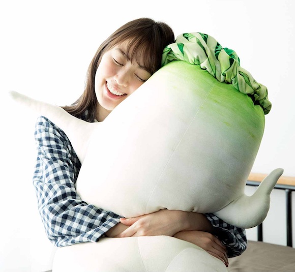 Snuggle up to a sexy daikon body pillow in Japan SoraNews24 Japan News