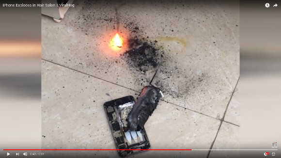 iPhone explodes at Vietnamese hair salon, thankfully only injures Apple fans’ pride【Video】