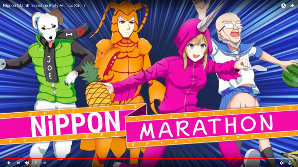 Party game Nippon Marathon promises a hilariously good time racing characters in wacky costumes