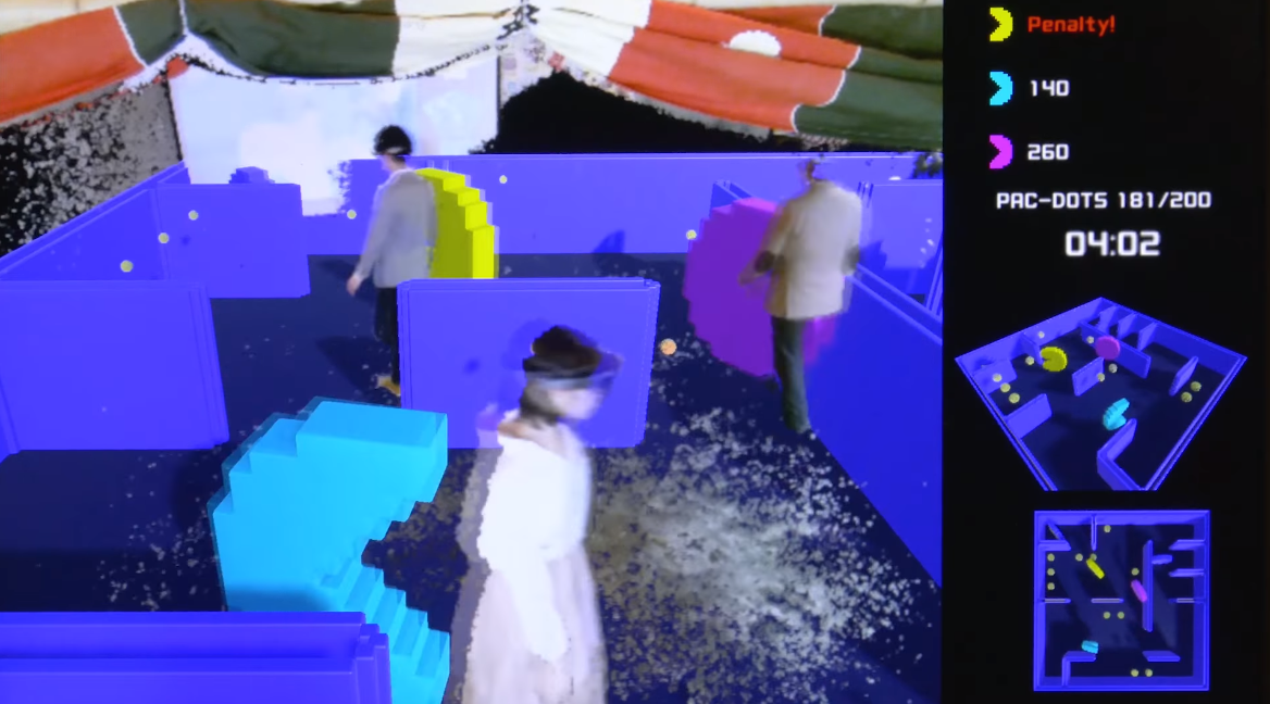 Gamers can become Pac-Man with new VR attraction in Tokyo【Video ...