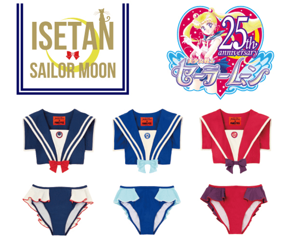 Brand-new line of Sailor Moon bikinis appears, has anime fans in Japan looking forward to summer