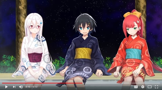 Onsen episode of anthropomorphized eye-drop anime girls is quite the eye-opener【Video】