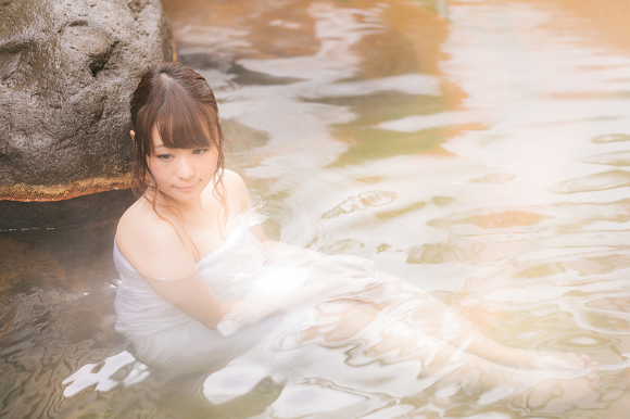 Girl japanese bath Geisha Girl:
