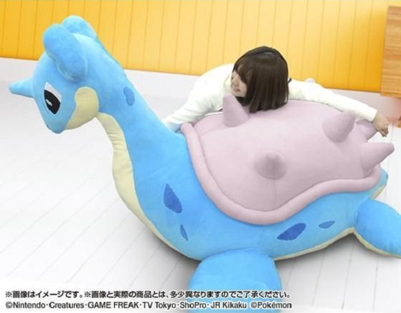 giant lapras pillow