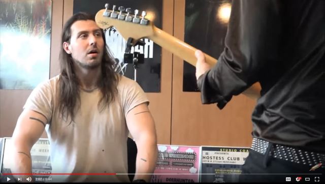 Seiji and the spirit of Yngwie Malmsteen barely interview Andrew W.K.【Video】
