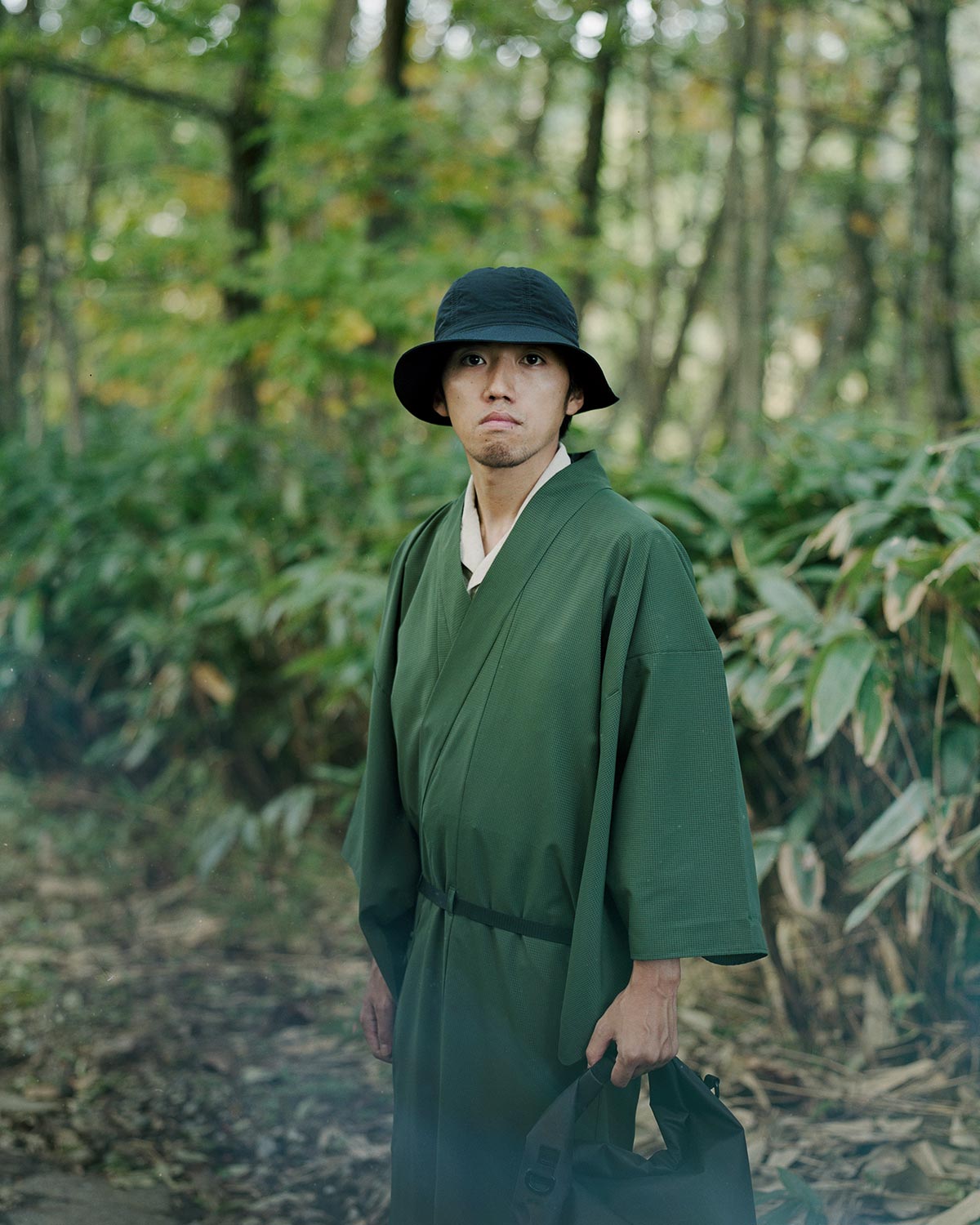 Camp like a samurai with the new Outdoor Kimono from Japanese apparel