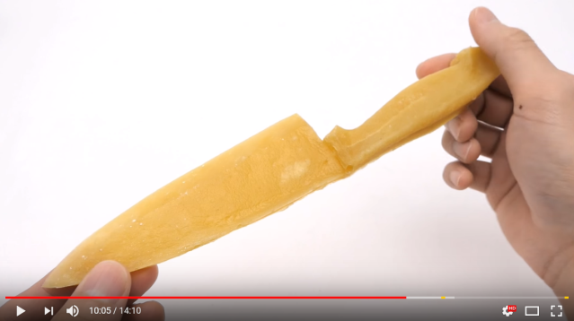 Japan’s knife-crafting master is back with razor-sharp blades made from…pasta?!?【Video】