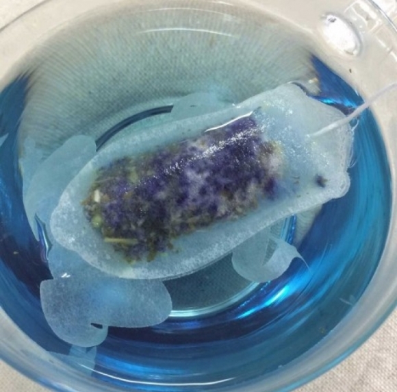 Enjoy a pot of striking blue tea with these adorable frog teabags ...