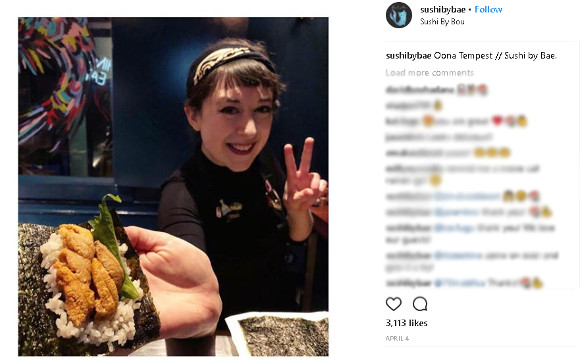 Female New York Sushi Chef makes amazing sushi that flies (or swims) in the face of gender roles