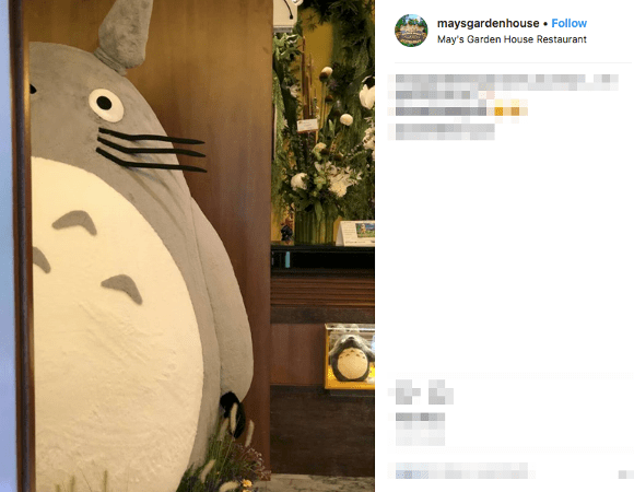 May’s Garden House Restaurant: The first Totoro-themed restaurant officially licensed by Studio Ghibli
