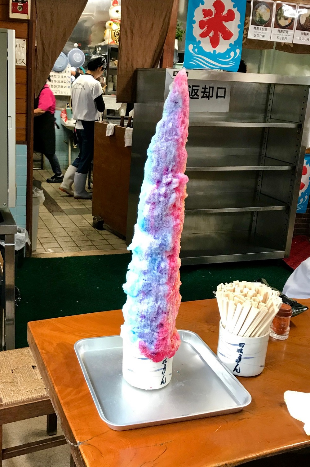 Japan’s craziest shaved ice is so huge you can’t eat it sitting down